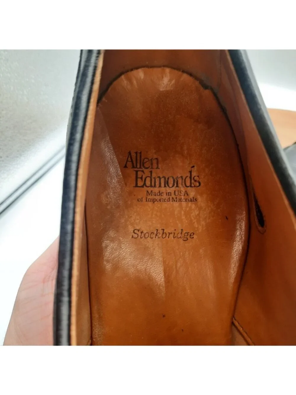 Allen Edmonds Stockbridge Mens 12 Black Split Toe Oxford Dress Sneakers USA